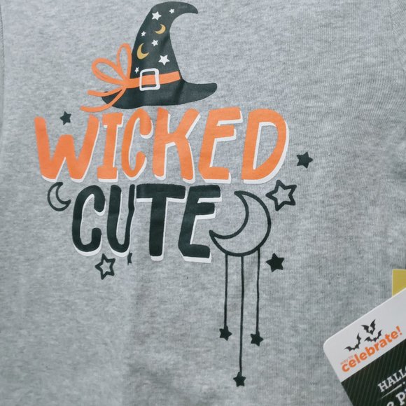 Girls Halloween 2-Piece Cotton Pajama Set - Picture 4 of 4